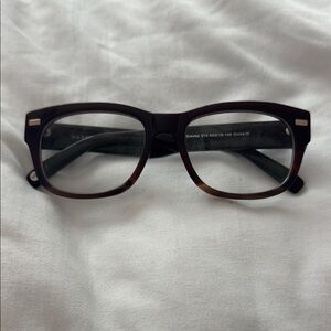 Warby Parker Dark Brown Crosby Glasses
